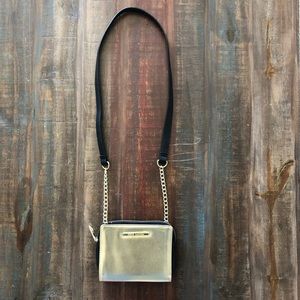 Steve Madden Gold, Structured Crossbody